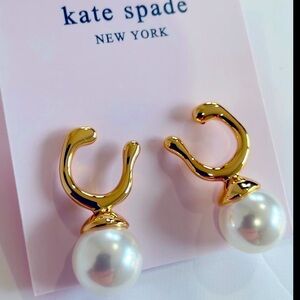♠️ •KATE •SPADE •NEW YORK •Pearl Drop Earrings